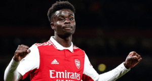 Bukayo Saka Nominated For PFA Players’ Player Of The Year Award