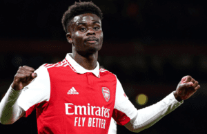 Bukayo Saka Nominated For PFA Players’ Player Of The Year Award