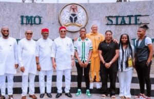 Imo State Governor Uzodinma Extends Warm Reception To Super Falcons Players
