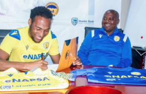 Daniel Amokachi’s Son, Nazim Amokachi Joins Zambian Club NAPSA Stars