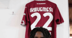 Nigerian Talent Chukwubuikem Ikwuemesi Joins Serie A’s Salernitana From Celje