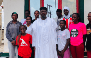 Nasarawa State Female Basketball Team, Amazons, Receive Royal blessing Ahead of Savannah Conference League