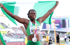 Nigerian Long Jump Sensation, Ese Brume Sets Sights On Paris Olympics Redemption Following World Championship Performance