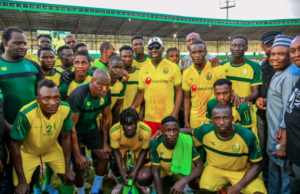 CAF Confederation Cup: Gov Obaseki Prepares Insurance FC For International Battle With ASO Chlef… Bids Team Farewell At Benin Airport