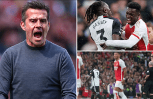 Red Card Baptism For Calvin Bassey On Full Fulham Debut …Marco Silva Brands Referee Decision As ‘Joke’