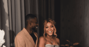 Super Eagles Midfielder Frank Onyeka Announces Engagement To Mesoma Akaolisa