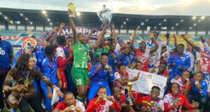 WAFU-B Champions League: Sapphire Nigeria Women Football Supporters Club (SNWFSC )Drums Support For Delta Queens