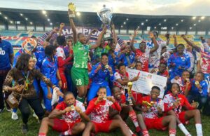 WAFU-B Champions League: Sapphire Nigeria Women Football Supporters Club (SNWFSC )Drums Support For Delta Queens