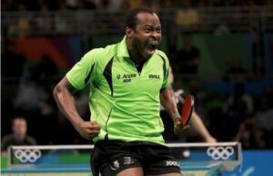 ITTF Formally Confirms Quadri Aruna, Others’ Qualification For Paris Olympic Games