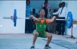 National Youth Games 2023: Lagos’ Ezenwa Chinanza Grabs Three Medals In Weightlifting