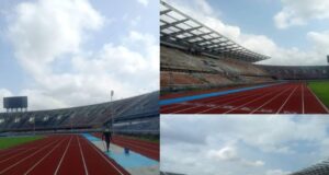 National Stadium Surulere Undergoes Transformation With New Tartan Tracks, Football Field, Scoreboard