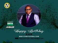 NFF Board Member Felicitates Remo Stars CEO On Birthday Celebration, Wedding Anniversary