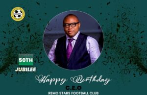 NFF Board Member Felicitates Remo Stars CEO On Birthday Celebration, Wedding Anniversary