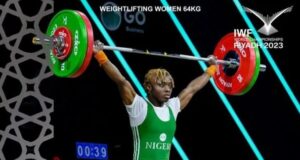 Nigerian Weightlifter Ruth Ayodele Shines At 2023 IWF World Championship With Three Medals