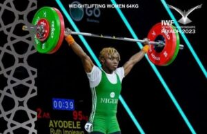 Nigerian Weightlifter Ruth Ayodele Shines At 2023 IWF World Championship With Three Medals