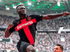 Nigerian Striker Victor Boniface Nominates For Bundesliga Rookie of the Month Award