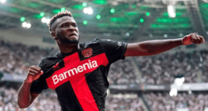Nigerian Striker Victor Boniface Nominates For Bundesliga Rookie of the Month Award