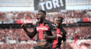 Victor Boniface Scores Twice As Bayer Leverkusen Triumphs 4-1 Over Heidenheim In Bundesliga