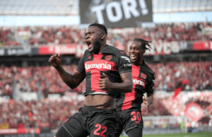 Victor Boniface Scores Twice As Bayer Leverkusen Triumphs 4-1 Over Heidenheim In Bundesliga
