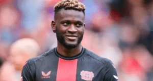 Nigerian Football Icon Jay-Jay Okocha Lauds Rising Star Victor Boniface’s European Success