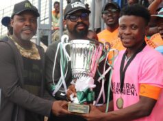 Victor Ikpeba Commends LAB Memorial Football Carnival; A Tribute To Community Football…Applauds Local Football Culture