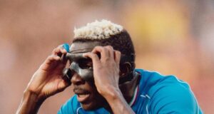 Victor Osimhen Named Man of the Match in Napoli’s Champions League Win Over Sporting Braga.