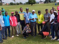 Champion Igali Performs kick-off of Golf Event of the National Youth Games