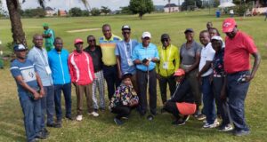 Champion Igali Performs kick-off of Golf Event of the National Youth Games