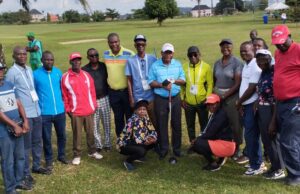 Champion Igali Performs kick-off of Golf Event of the National Youth Games