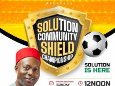 All Is Set For The First Solution Community Shield – Iloenyosi