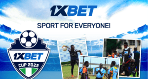 1XCUP Football Tournament Is In Full Swing And Legendary Daniel Amokachi Joined The Party!