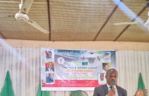 Ogun State Permanent Secretary for Youth and Sports, Dr. Qudus Yusuf, Encourages Football Development Through 2023/2024 Match Commissioner Seminar