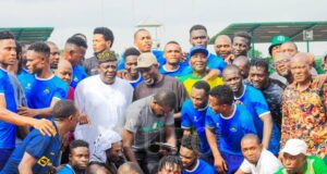 Nasarawa State Football Association Normalization Committee Chairman, Aliyu Bello, Pays Surprise Visit To Nasarawa United In Abuja