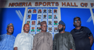 Honourable Minister of Sports Development Visits Nigeria Sports Hall of Fame