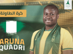 Aruna Quadri Completes High-Profile Move To Khaleej Table Tennis Club In Saudi Arabia