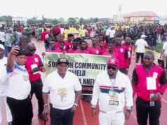 Governor, Deputy Governor, Speaker House of Assembly, Secretary To the State Government, Others Grace The Opening Ceremony of Solution Community Shield Championship