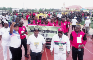 Governor, Deputy Governor, Speaker House of Assembly, Secretary To the State Government, Others Grace The Opening Ceremony of Solution Community Shield Championship