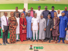 Sports Minister Holds Strategic Meeting With NFF Executive Board On State of Nigerian Football