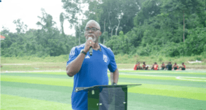 FIFA Council Member Amaju Pinnick Donates Standard Football Pitch & Other Facilities To His Ancestral Home Ode-Itsekiri