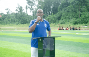 FIFA Council Member Amaju Pinnick Donates Standard Football Pitch & Other Facilities To His Ancestral Home Ode-Itsekiri