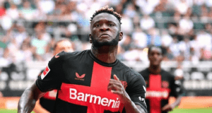 Victor Boniface Shines As Bayer Leverkusen Thrash Qarabag 5-1 In UEFA Europa League