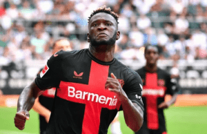 Victor Boniface Shines As Bayer Leverkusen Thrash Qarabag 5-1 In UEFA Europa League