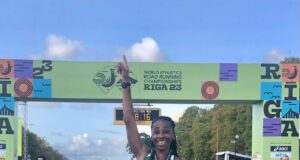 Nilayo Sports Management Ex- international Finishes Half Marathon In Riga