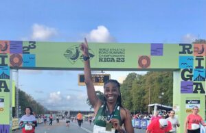 Nilayo Sports Management Ex- international Finishes Half Marathon In Riga
