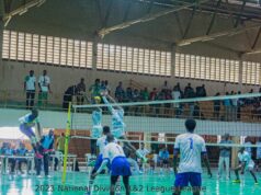 Volleyball: CNS Spikers, Correctional Record Win At Division 1