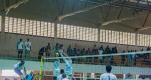 Volleyball: CNS Spikers, Correctional Record Win At Division 1