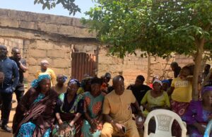 Condolence Visit By Plateau United To the Family of Late Team Captain, Nenrot Kikta