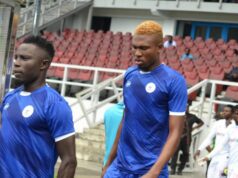 Andy Okpe Exudes Determination, Delight After Scoring In Rivers United’s Victory Over Remo Stars