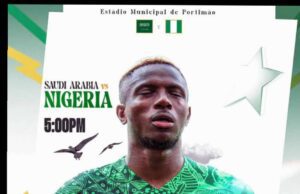 Nigeria VS Saudi Arabia Match Preview