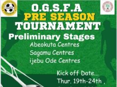 Ogun State Football Association Gears Up For Preseason Tournament With 22 Participating Teams